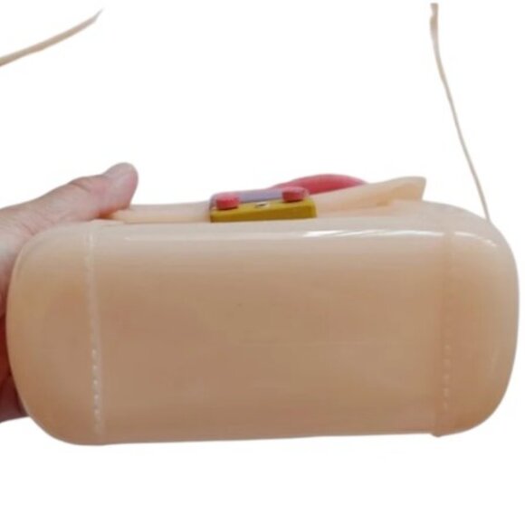 Furla cream jelly Bon Bon mini candy neopop two way bag - Picture 11 of 14